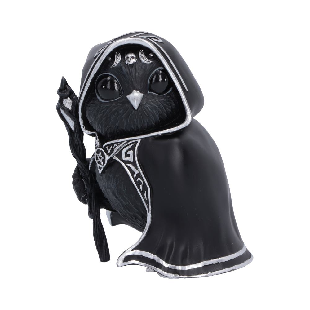 Featheros 9.6cm Nemesis Now Cult Cuties gothic bird figurine