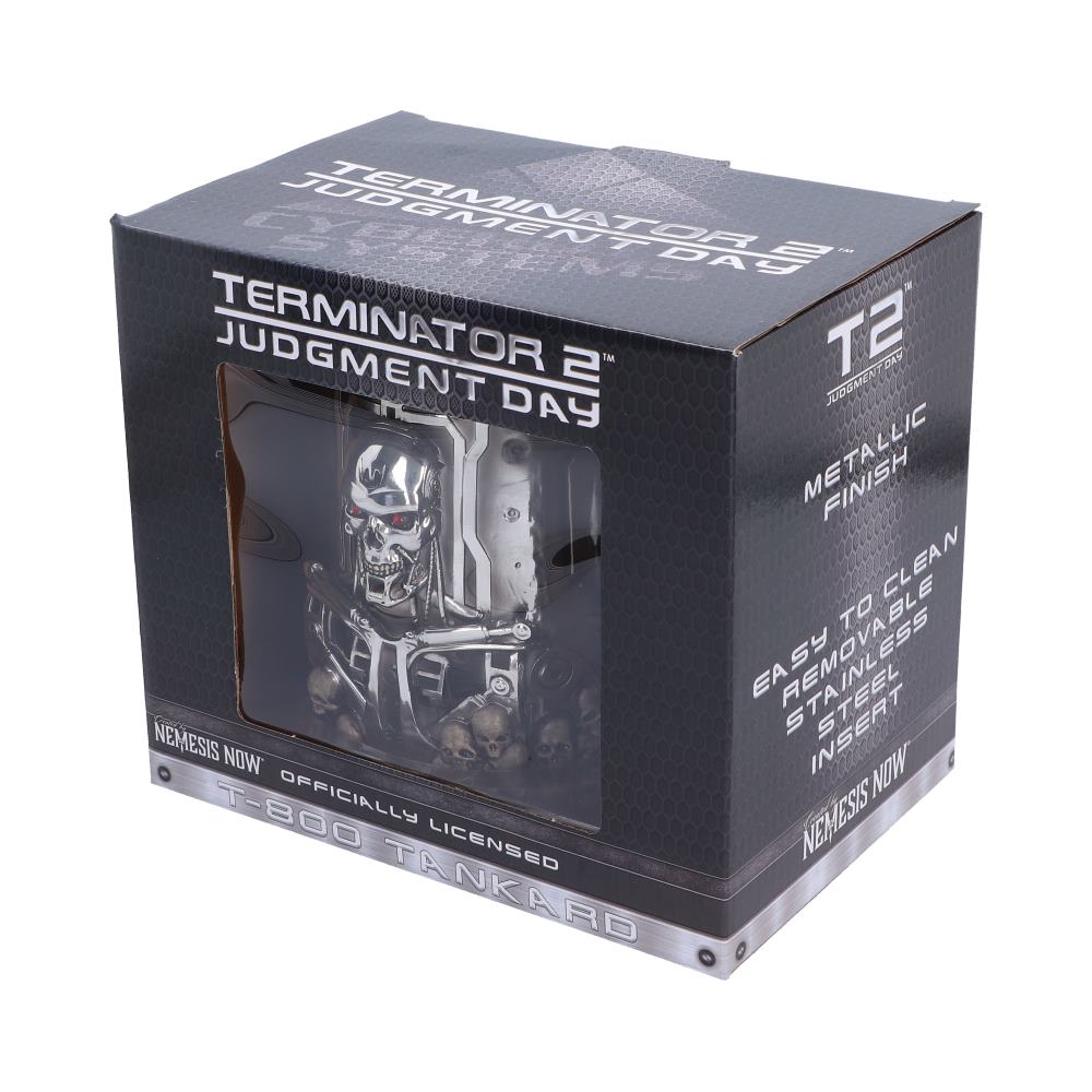 Terminator T-800 Tankard presented in its branded display box