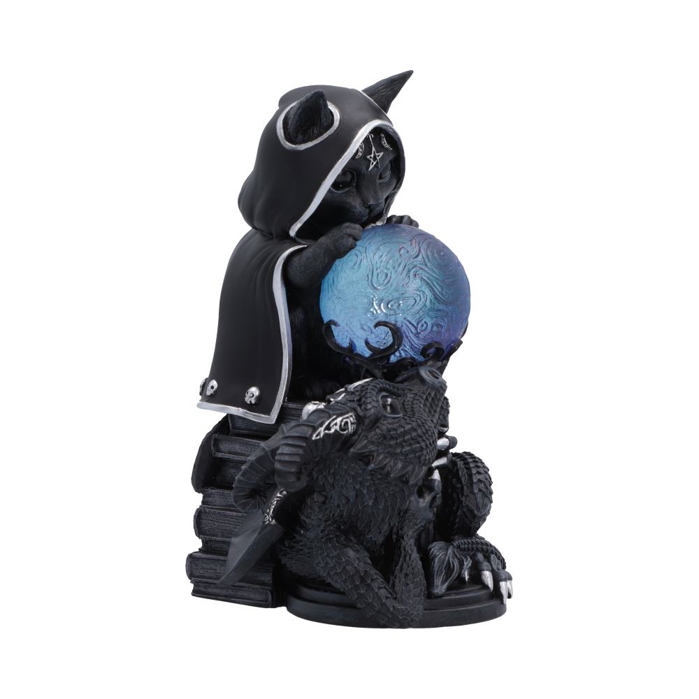 Hand-painted silver accents Cult Cuties Mystic Mischief gothic figurine