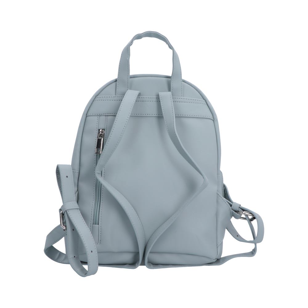 Rear view of Spirit Guide Anne Stokes fantasy backpack with adjustable shoulder straps on Spirit Guide fantasy backpack