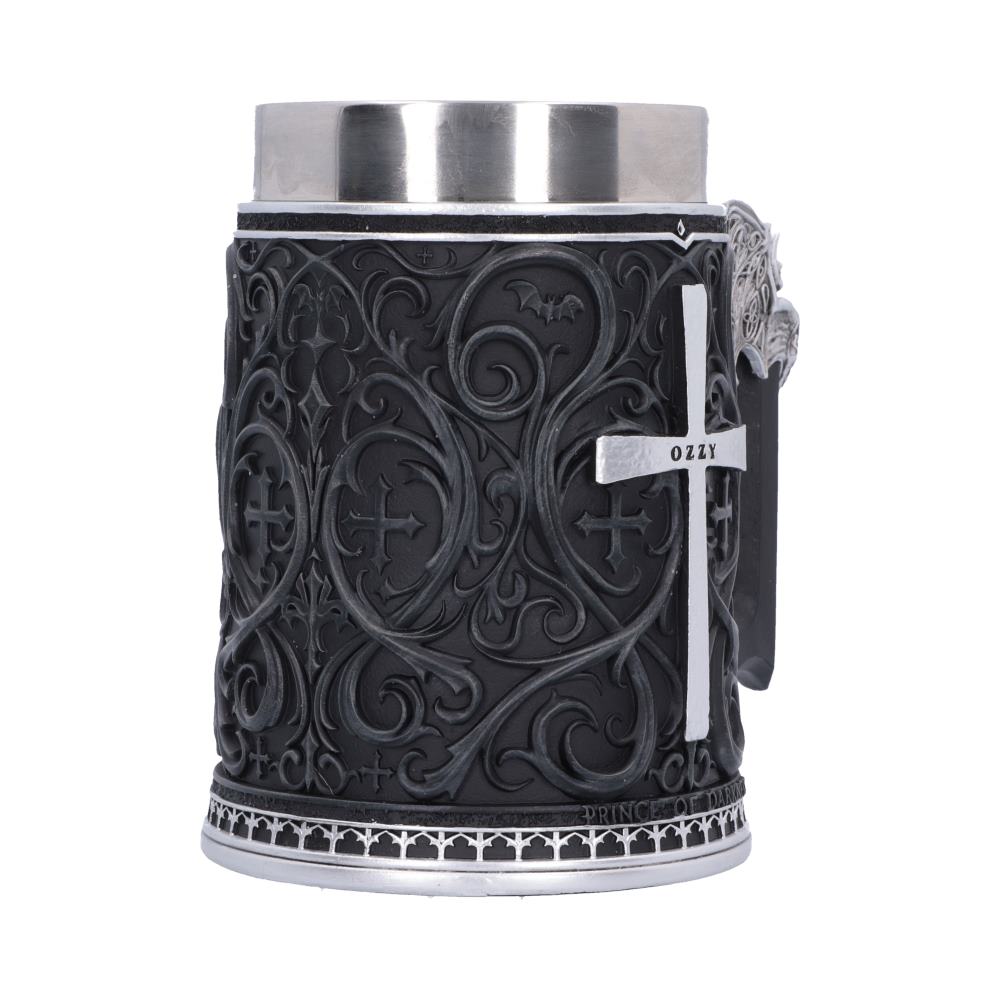 Gothic Ozzy Osbourne heavy metal tankard collectible 