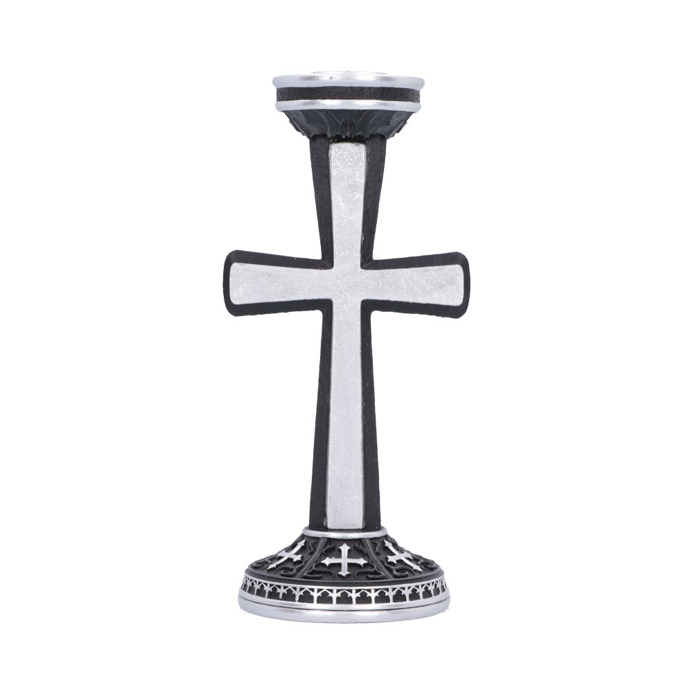 Rear view of Ozzy Osbourne rock memorabilia candle holder