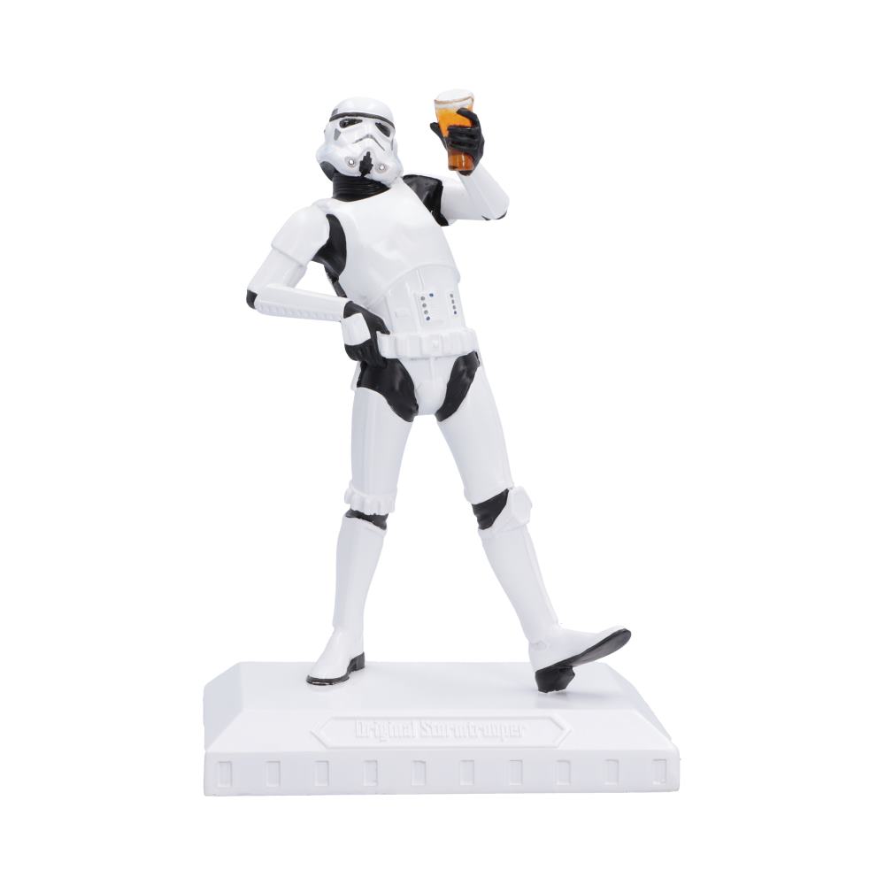 Original Stormtrooper Raise a Glass Figurine 17.4cm by Nemesis Now