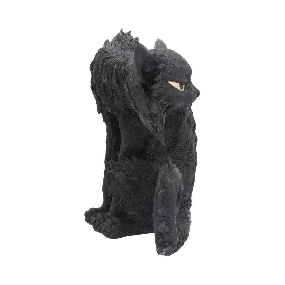 Spite 25.5cm cat figurine with witchy and mystical décor