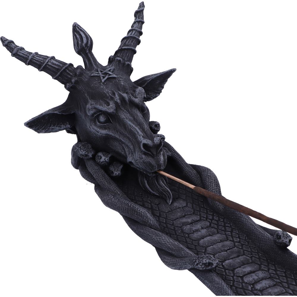 Alternative gothic incense holder home décor ornament