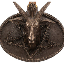 Load image into Gallery viewer, Baphomet&#39;s Wealth Backflow Incense Burner 13cm
