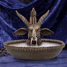 Load image into Gallery viewer, Baphomet&#39;s Wealth Backflow Incense Burner 13cm
