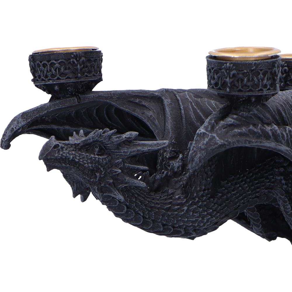 Fantasy Flying dragon candle holder
