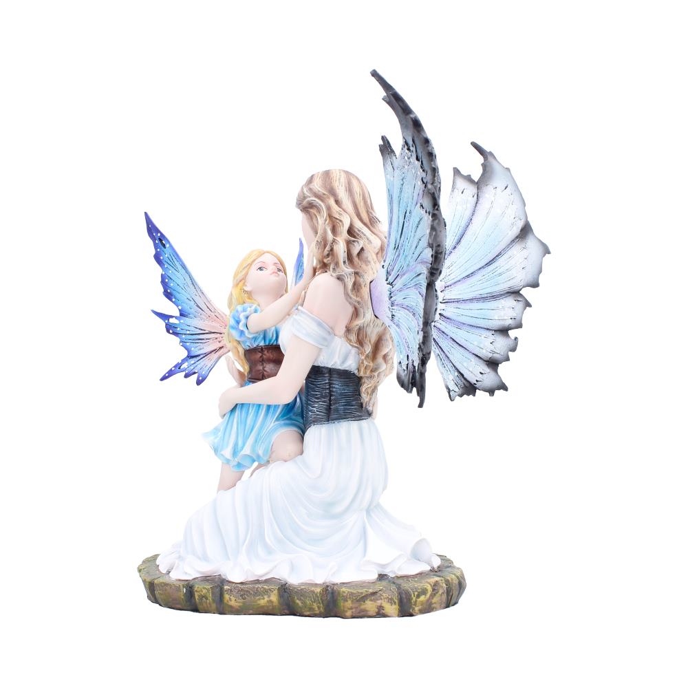 Guardian Wings fairy embracing child fairy figurine by Nemesis Now