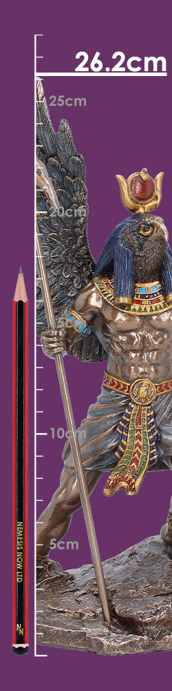 Ra God of the Sun figurine showing size scale and proportions