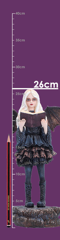 Gothic fairy figurine showing full design and size detail