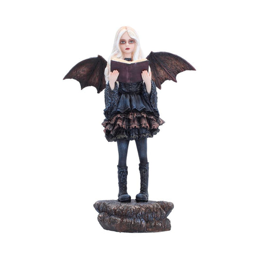 Hidden Verse gothic fairy figurine 26cm with book