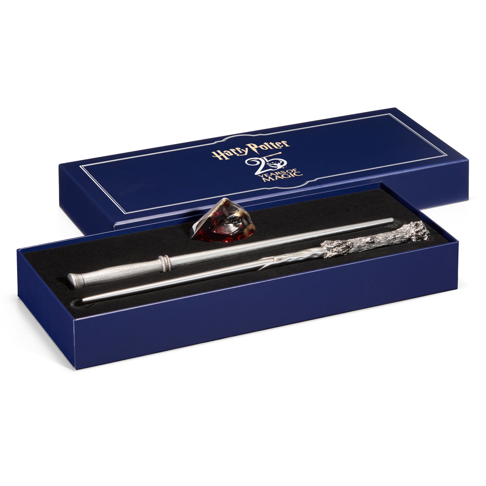 Wand set showing full contents and presentation