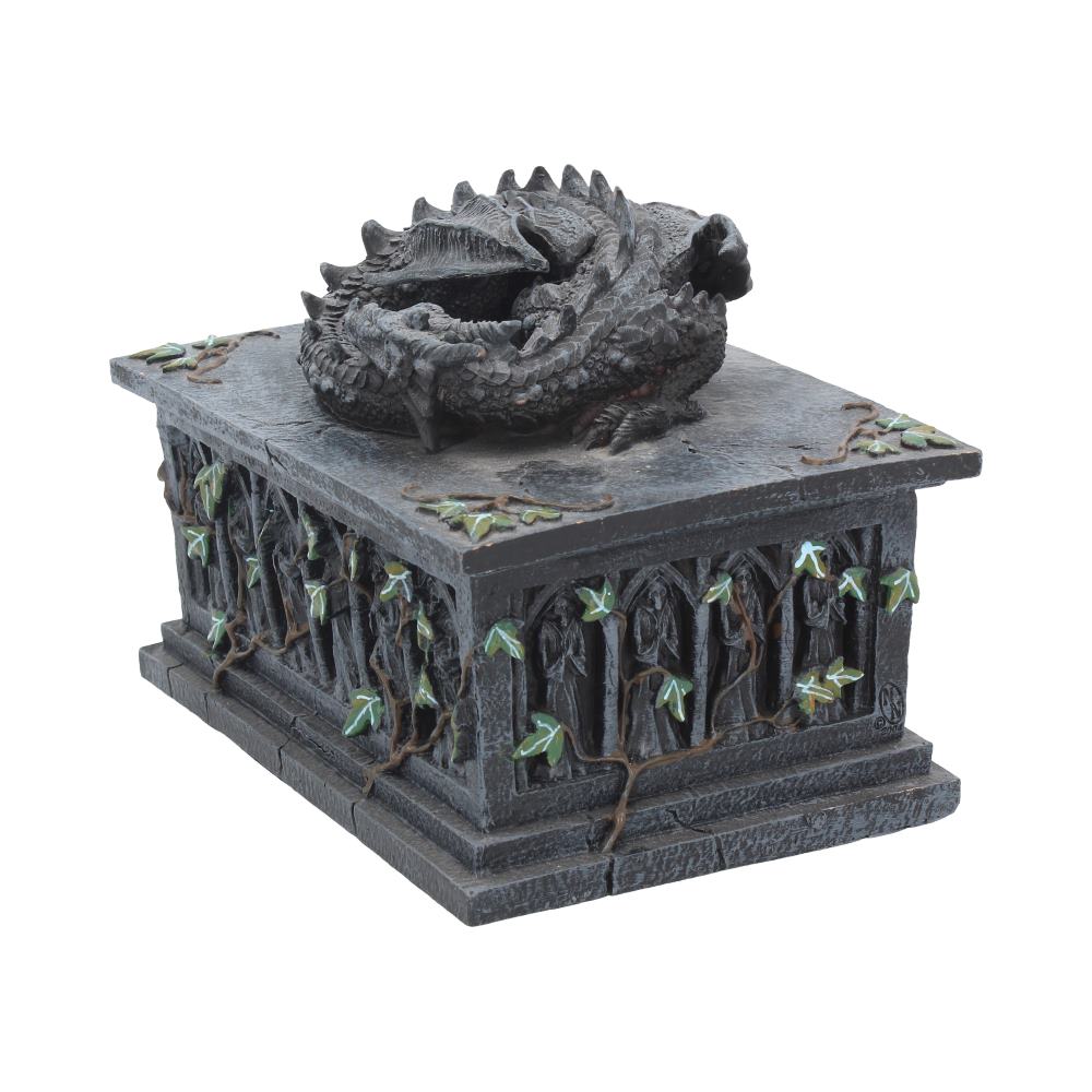 Side view of Dragon Tarot Card Box