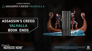 Assassin's Creed Valhalla Bookends video showing Eivor and Viking longship detailing