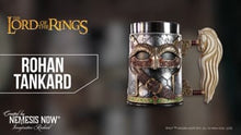 Load and play video in Gallery viewer, Lord Of The Rings Rohan Tankard 15.5cm
