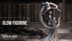 Little Souls Glow figurine display video showing gothic detail
