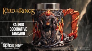 Balrog tankard video showing 3D detail and design