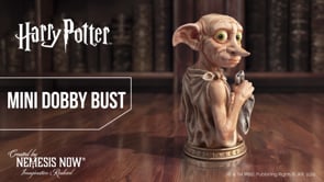 Video showing the officially licensed Harry Potter Dobby Bust 14.6cm by Nemesis Now