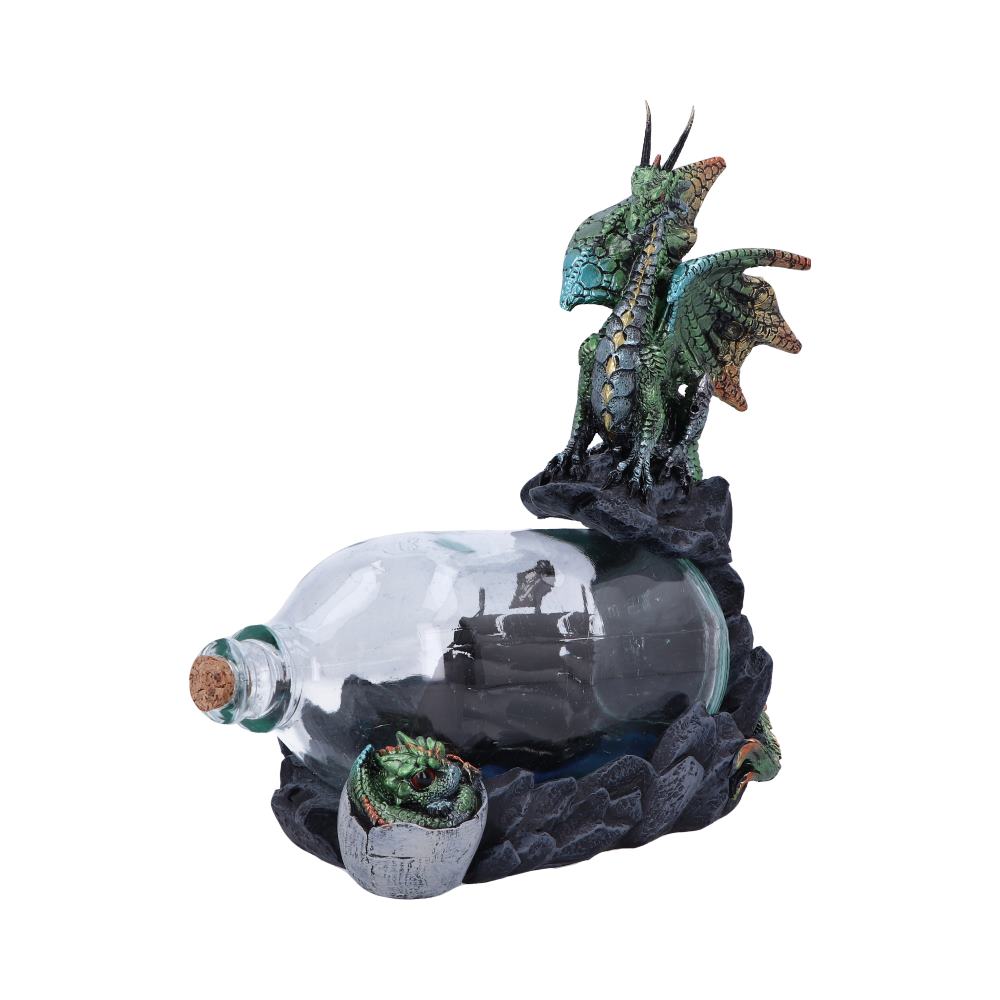 The Adventure Dragon Figurine 22cm with dragon hatchling fantasy figurine