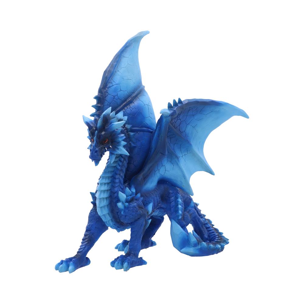 Blue dragon display statue