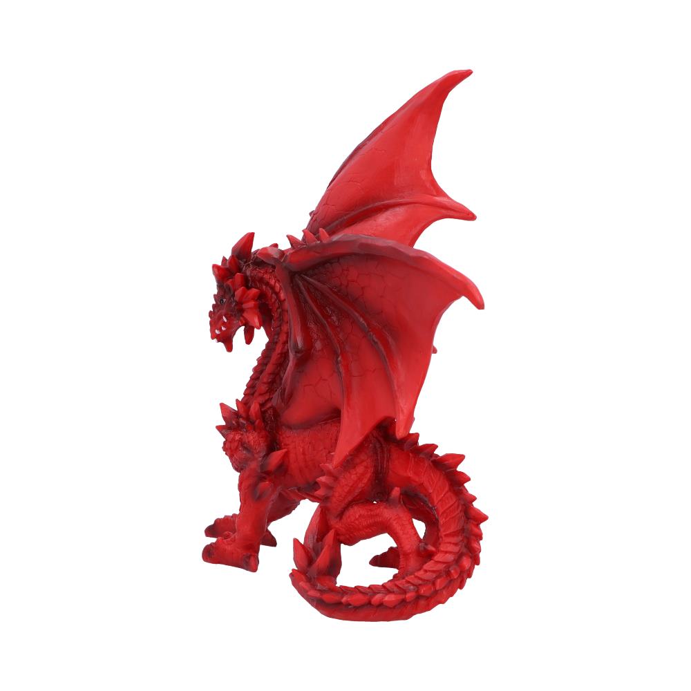 Side view of hand-painted Tailong dragon