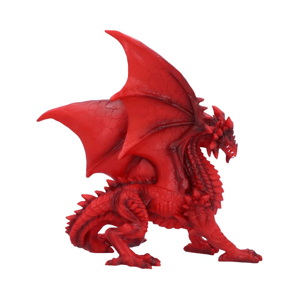 Dragon with large wings figurine