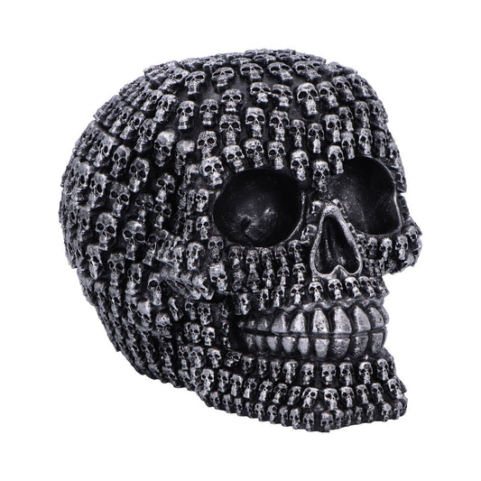 Crania Multi-Skull Ornamental Figure 15cm gothic skull sculpture