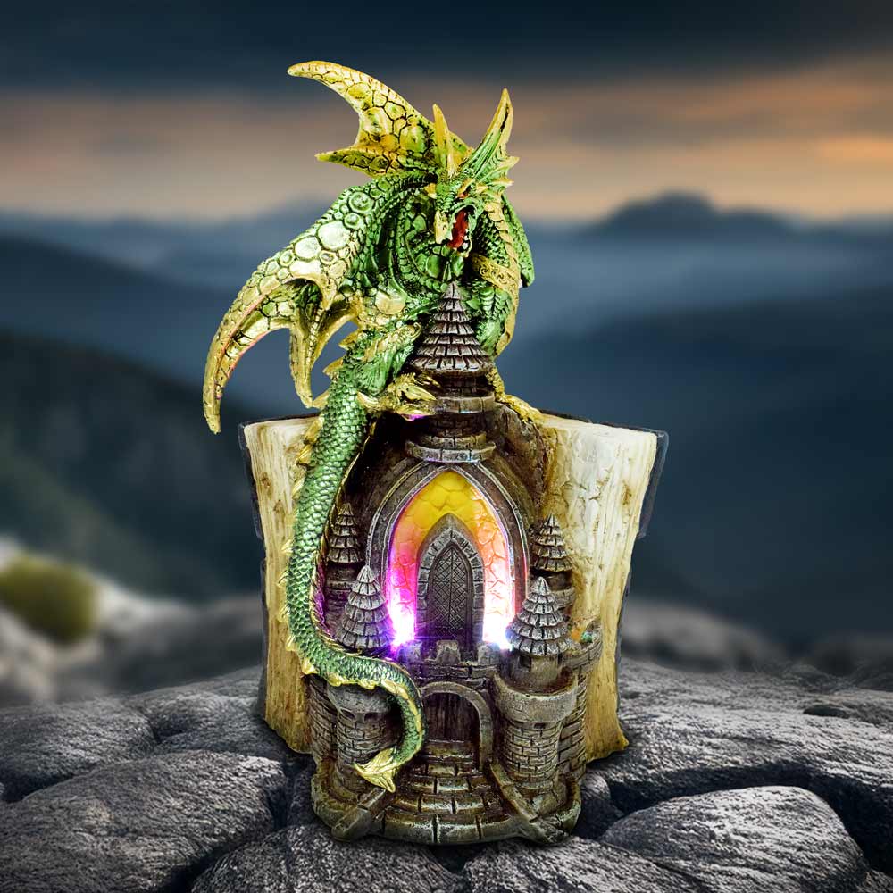 Mythical dragon display ornament