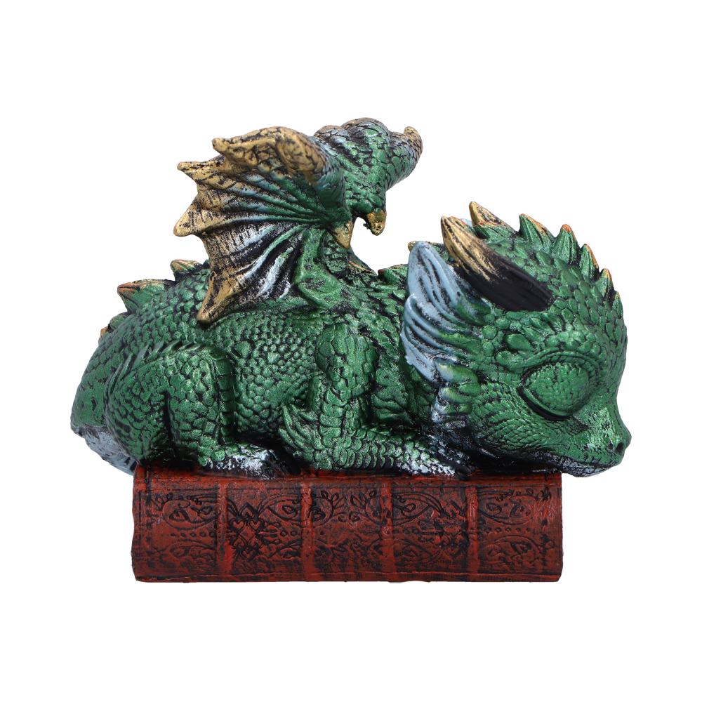 Side view of Where Dragons Dream figurine