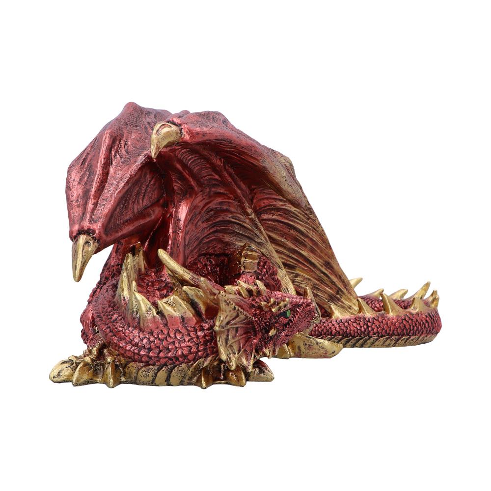Resting dragon collectible ornament