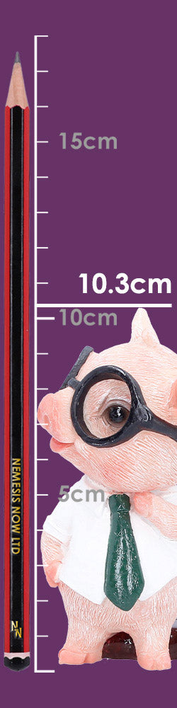 Preston pig figurine showing size scale and proportions