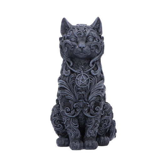Hexbound Familiar black cat figurine 23cm gothic ornament