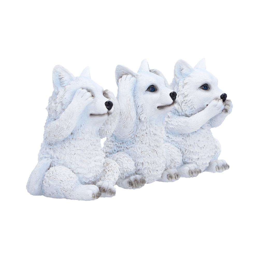 See No Evil Hear No Evil Speak No Evil wolf pups