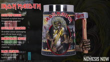 Load and play video in Gallery viewer, Iron Maiden The Killers Tankard 15.5cm
