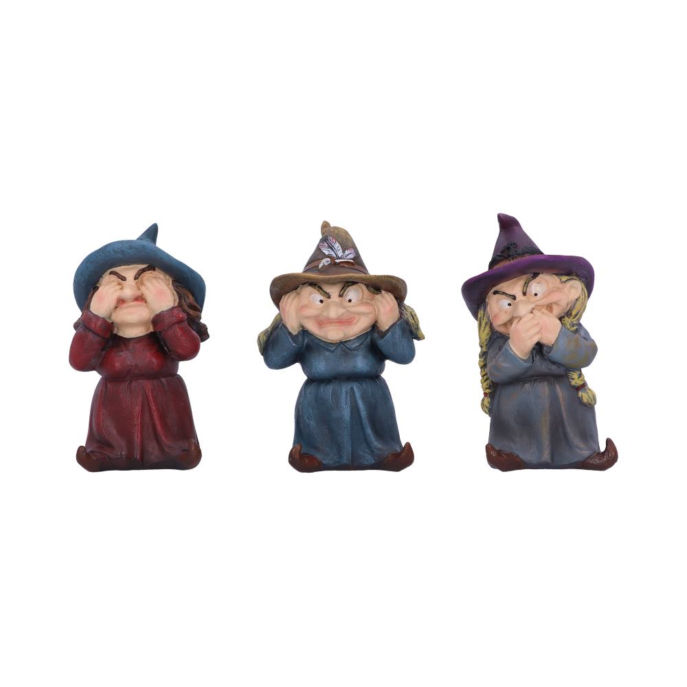 Three Wise Witches 9.3cm