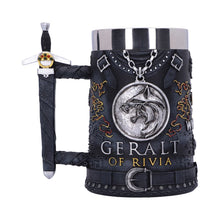 Load image into Gallery viewer, The Witcher Geralt of Rivia Tankard 15.5cm
