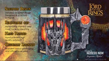 Load and play video in Gallery viewer, Lord of the Rings Sauron Tankard 15.5cm
