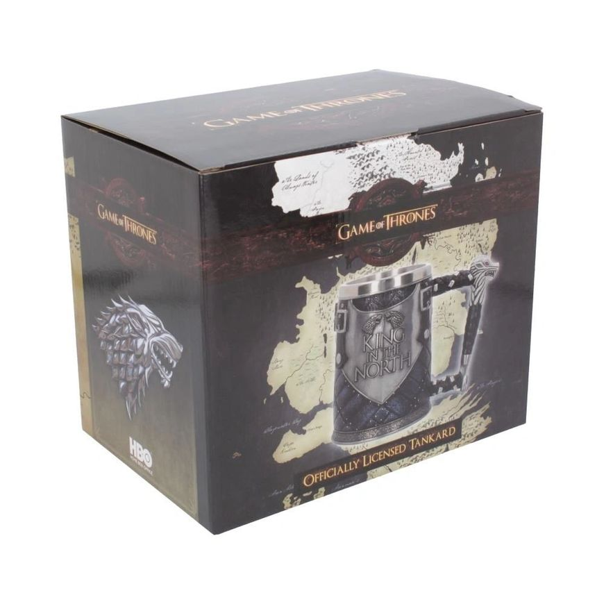 Game of Thrones King in the North Tankard 14cm