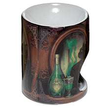 Load image into Gallery viewer, Lisa Parker Ceramic Absinthe Cat Oil Burner
