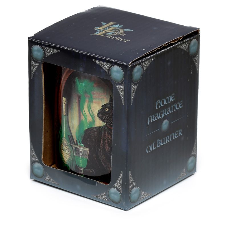 Lisa Parker Ceramic Absinthe Cat Oil Burner