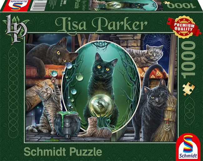 Lisa Parker Mystical Cats Jigsaw Puzzle
