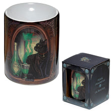 Load image into Gallery viewer, Lisa Parker Ceramic Absinthe Cat Oil Burner
