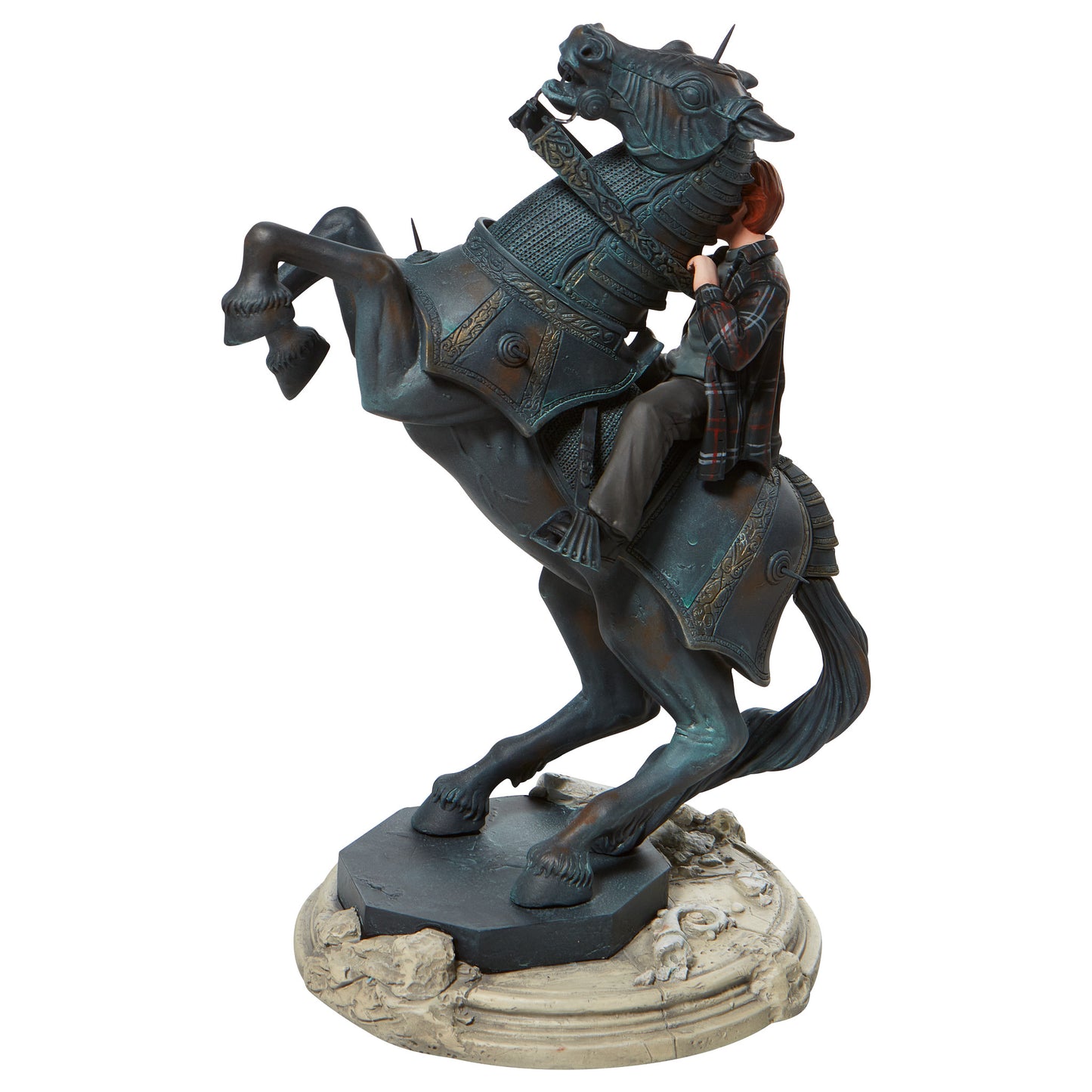 Ron on a Chess Horse Masterpiece Figurine 32cm
