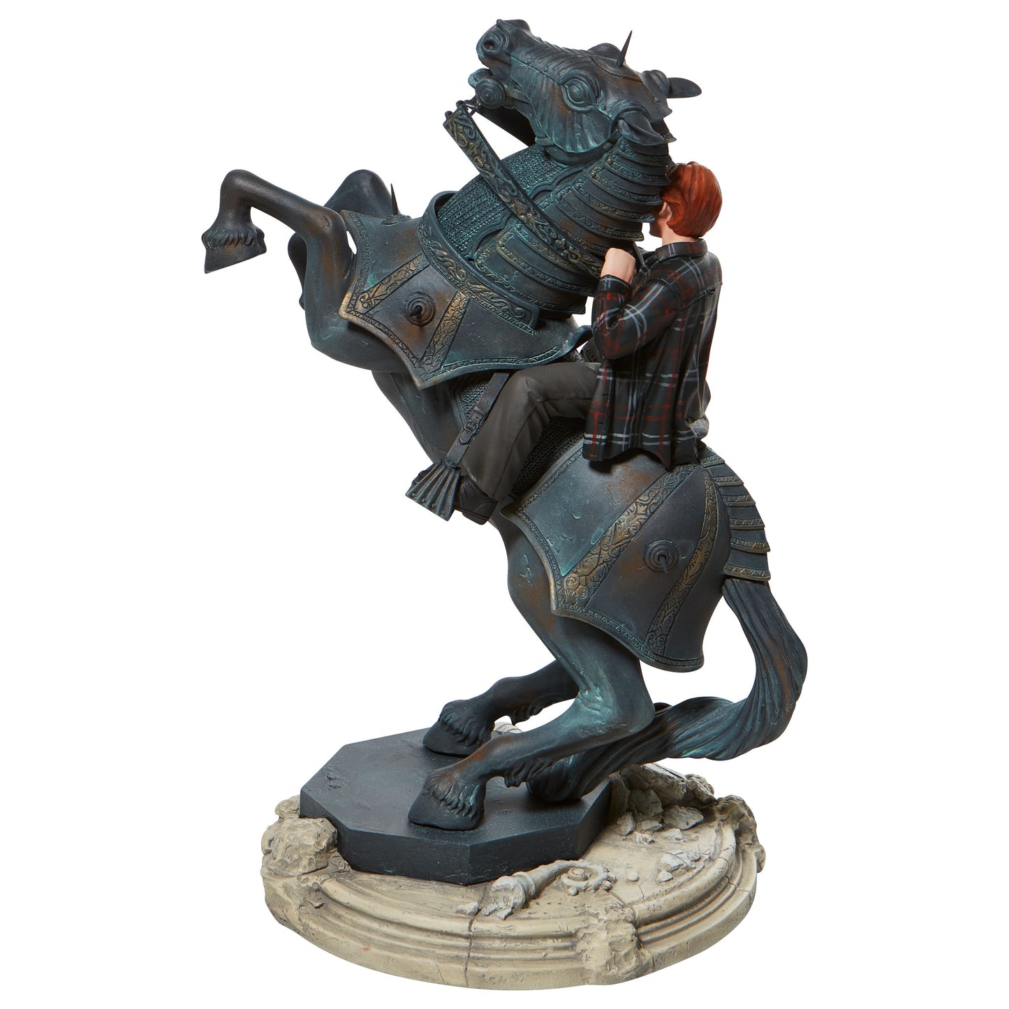 Ron on a Chess Horse Masterpiece Figurine 32cm