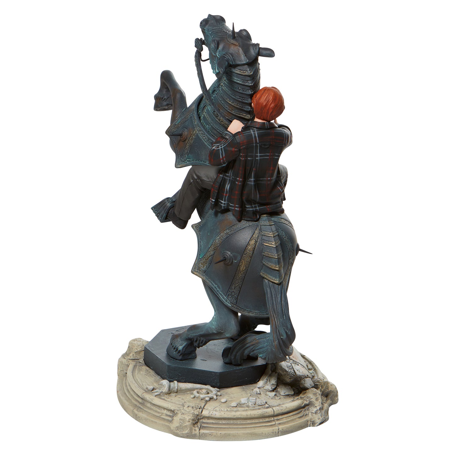 Ron on a Chess Horse Masterpiece Figurine 32cm