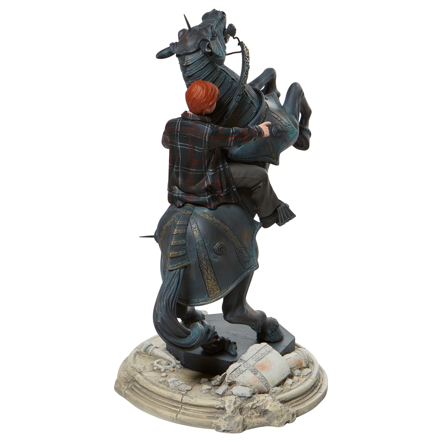 Ron on a Chess Horse Masterpiece Figurine 32cm