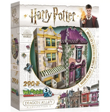 Load image into Gallery viewer, Harry Potter Diagon Alley 3D Puzzle Madam Malkin&#39;s
