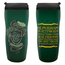 Load image into Gallery viewer, Harry Potter Slytherin Travel Mug

