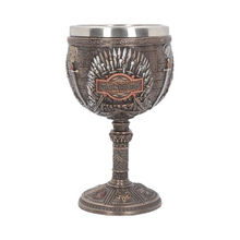 Load image into Gallery viewer, Game of Thrones Iron Throne Chalice 17cm
